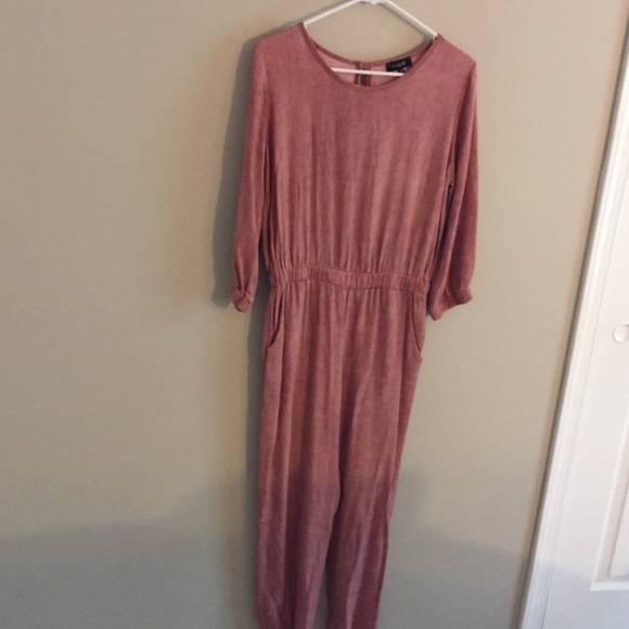 Never Worn Pink Roolee Jumpsuit - Picture 5 of 8